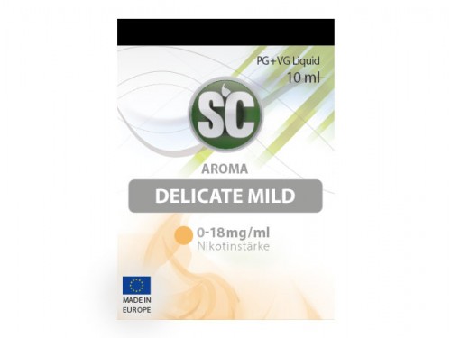 Sc Delikate Mild Liquid Ml Elektrische Zigaretten By Raucher Tempel